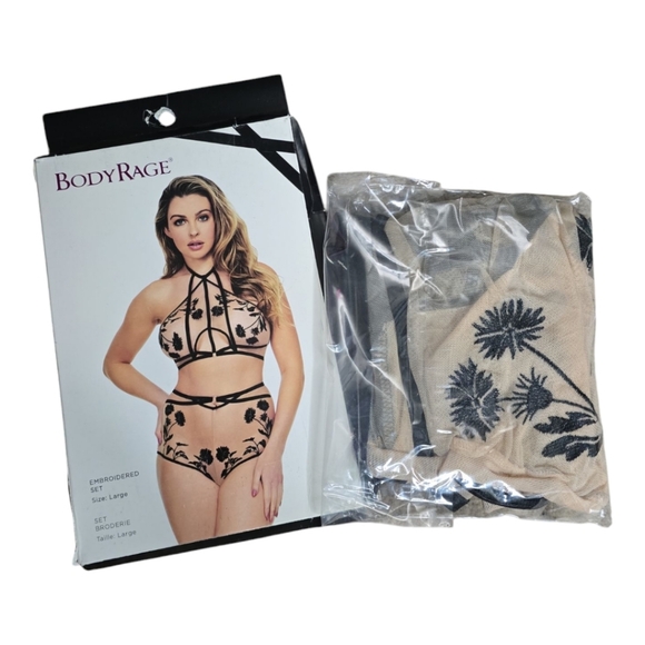 Body Rage Lingerie Set - Picture 2 of 3